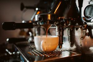 Estrazione caffè espresso